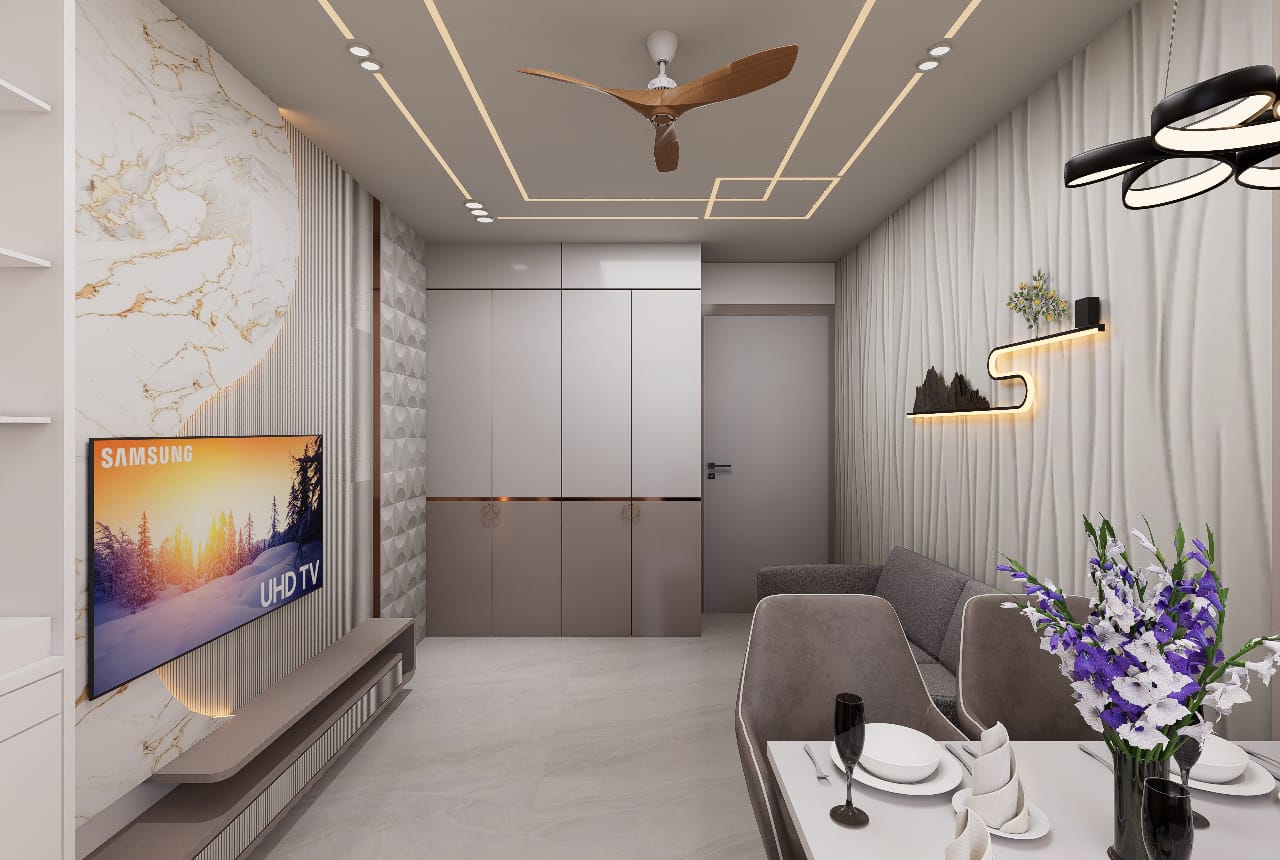 Master Suite Walk-in Wardrobe with Tinted Glass & Internal Lighting