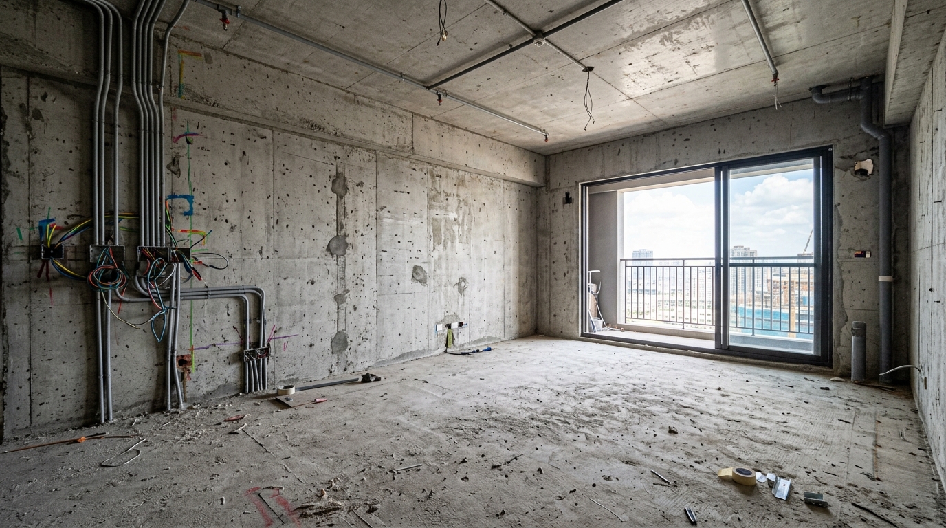 Raw Site Before Transformation