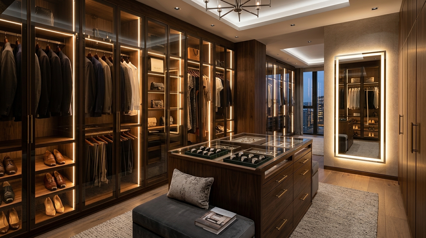 Luxury Walk-in Wardrobes